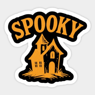 Spooky Halloween Sticker